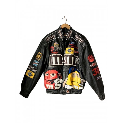 M&ms Leather Jacket | AmericaSuits